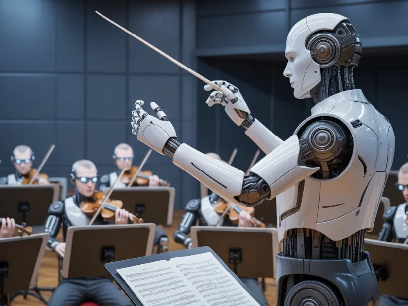 AI Conductor Orchestrating Business Operations